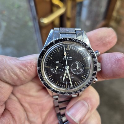 Lot 77 - An Omega "Ed White" Speedmaster watch ref...