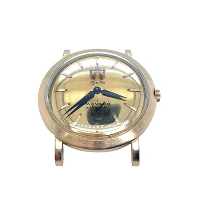 Lot 78 - A Rare 1940's Movado gold cased wrist watch (...