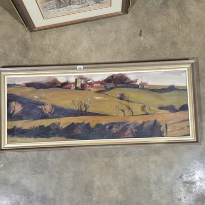 Lot 1501 - A Large oil painting signed Millichip