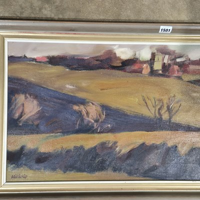 Lot 1501 - A Large oil painting signed Millichip