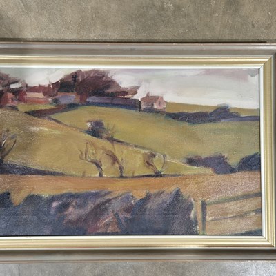 Lot 1501 - A Large oil painting signed Millichip