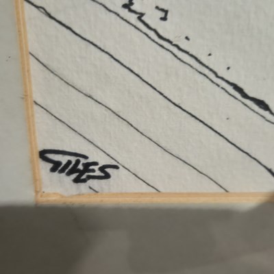 Lot 1503 - Cartoons. 2 x Stanley Franklin signed and...