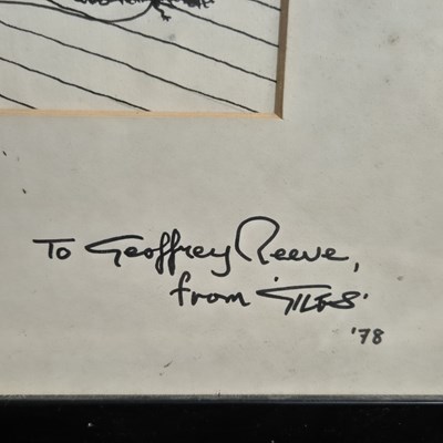 Lot 1503 - Cartoons. 2 x Stanley Franklin signed and...