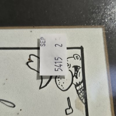 Lot 1503 - Cartoons. 2 x Stanley Franklin signed and...