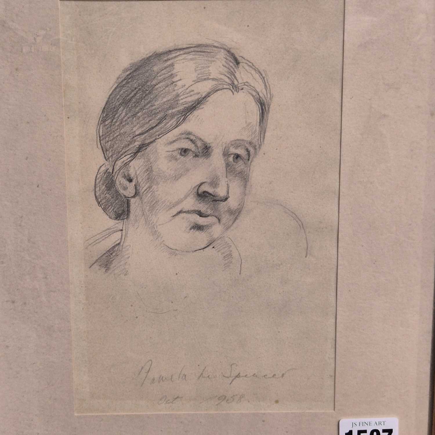 Lot 1507 - Pamela Spencer. (1924-2012) Four pencil...