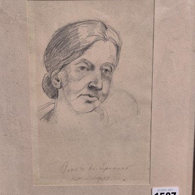 Lot 1507 - Pamela Spencer. (1924-2012) Four pencil...