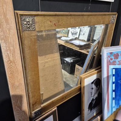 Lot 1518 - A modern gilt-framed Mirror.