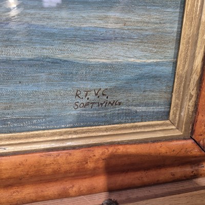 Lot 1536 - 20th century  A schooner in full sail....