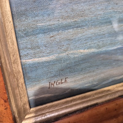 Lot 1536 - 20th century  A schooner in full sail....