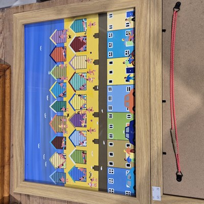 Lot 1540 - G. Barker (20th century) "watching the regatta"...