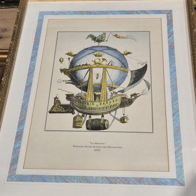 Lot 1541 - A mixed lot of decorative prints and other...
