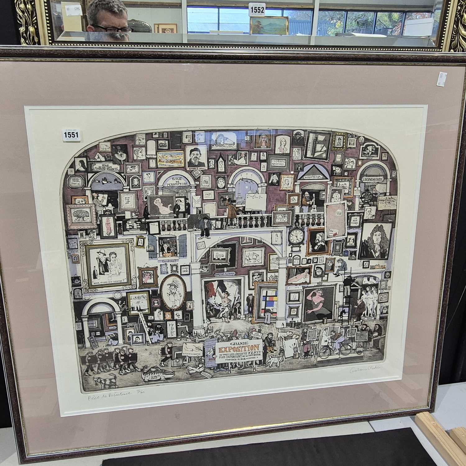 Lot 1551 - Graham Clark. "piece de resistance" a large...