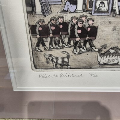 Lot 1551 - Graham Clark. "piece de resistance" a large...