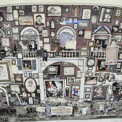 Lot 1551 - Graham Clark. "piece de resistance" a large...