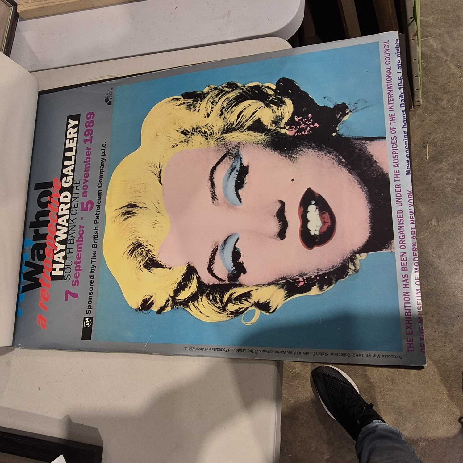 Lot 1553 - A Hayward Gallery, Andy Warhol retrospective...