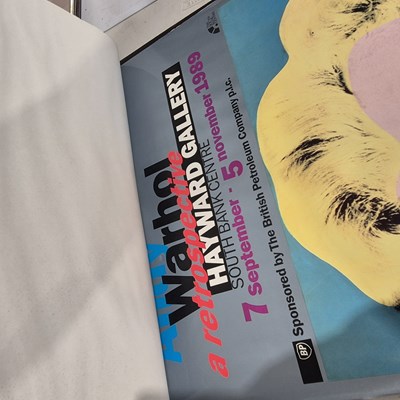 Lot 1553 - A Hayward Gallery, Andy Warhol retrospective...