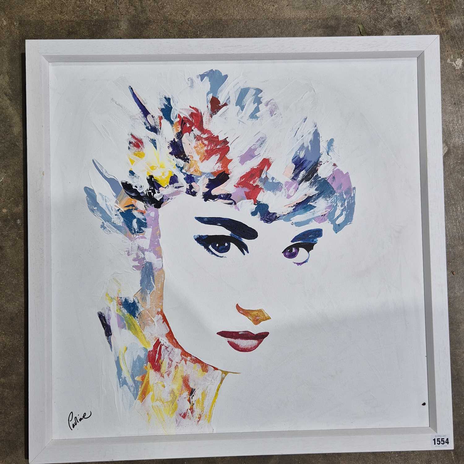 Lot 1554 - Pauline. (20th century) Study of Audrey...