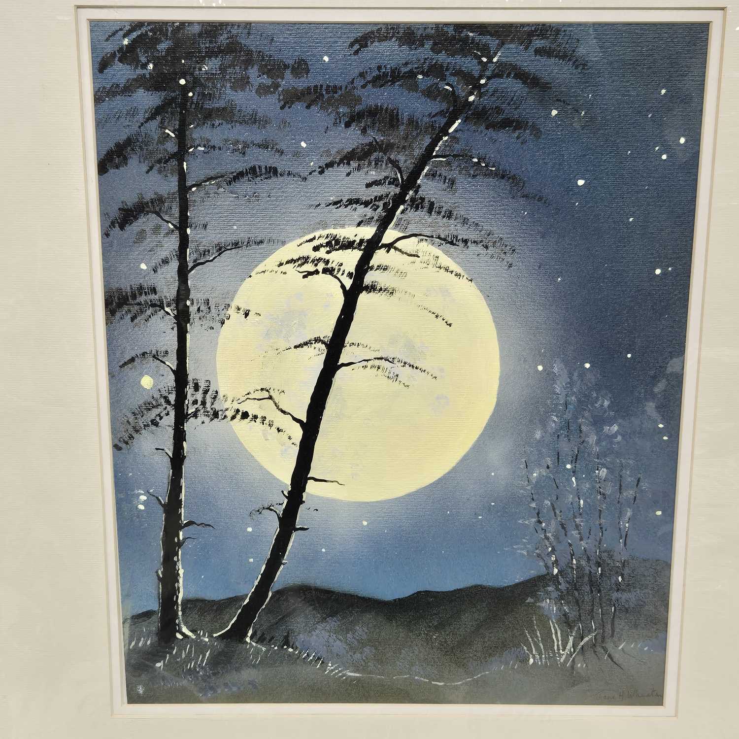 Lot 1557 - Jane Wheaton. " supermoon" & Caribbean...