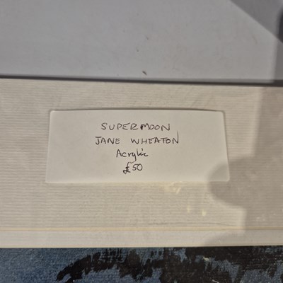 Lot 1557 - Jane Wheaton. " supermoon" & Caribbean...