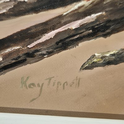 Lot 1558 - A group of 7 framed artworks, mostly coastal...