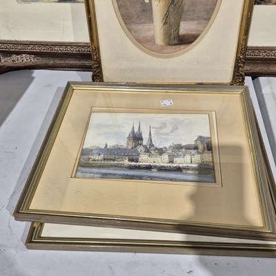 Lot 1564 - A group of early 20th-century watercolours.