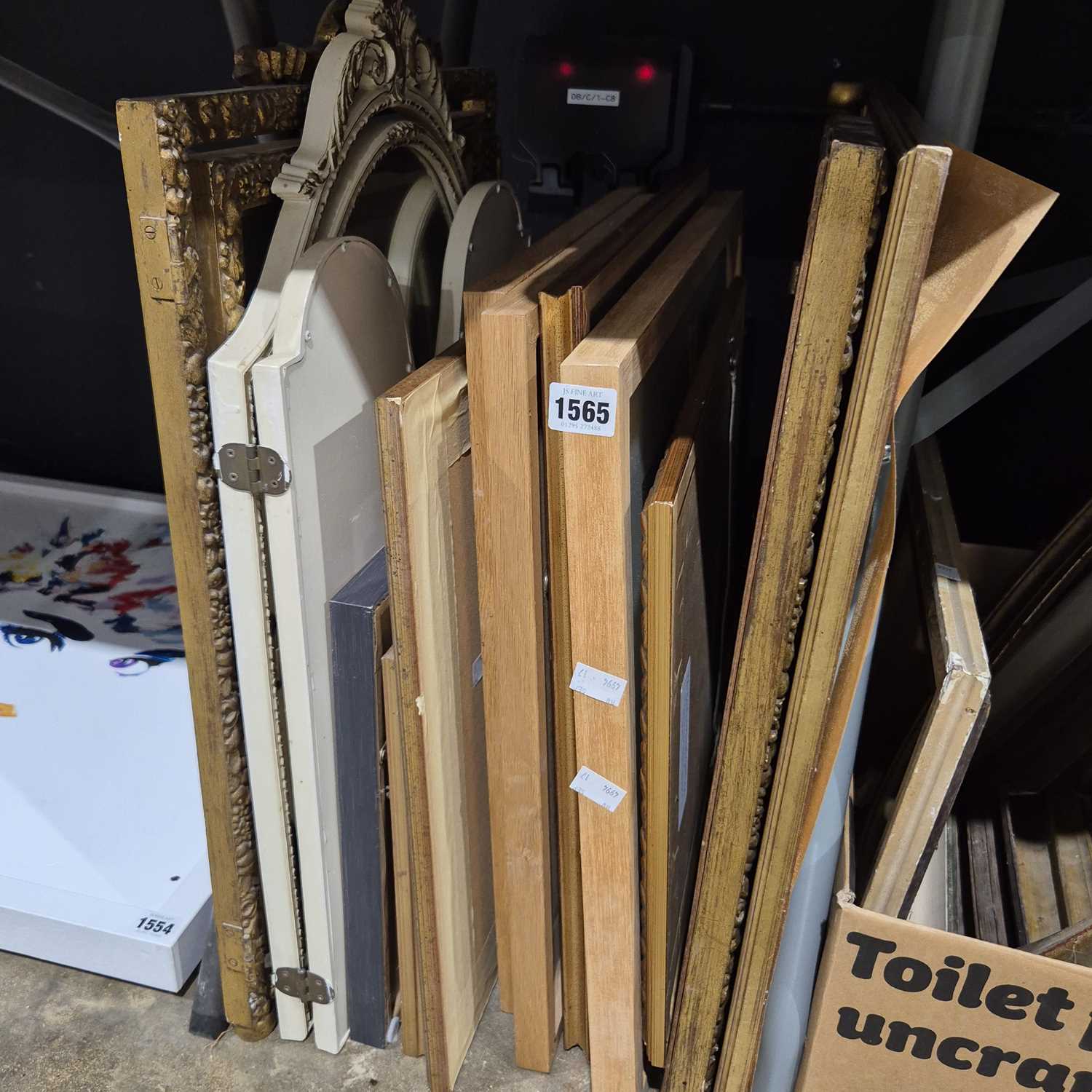 Lot 1565 - A collection of antique and later furnishing...