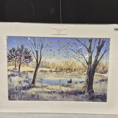 Lot 1569 - Clare Butcha (20th century) Four landscapes....