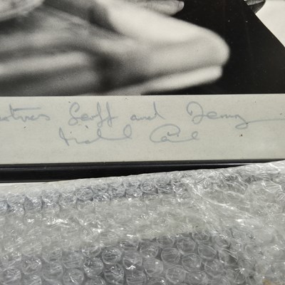 Lot 1573 - Two signed and inscribed Michael Caine...