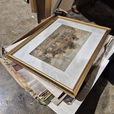 Lot 1580 - A large collection of unframed early 20th...