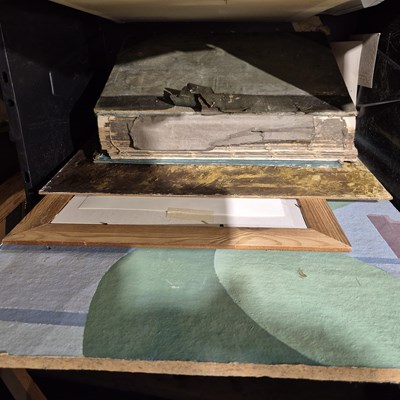 Lot 1584 - An early 20th century oil on canvas portrait...