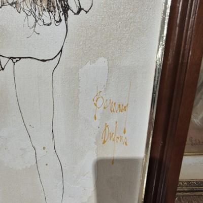 Lot 1590 - After Bernard Dufour, a ballet dancer. Giclee...