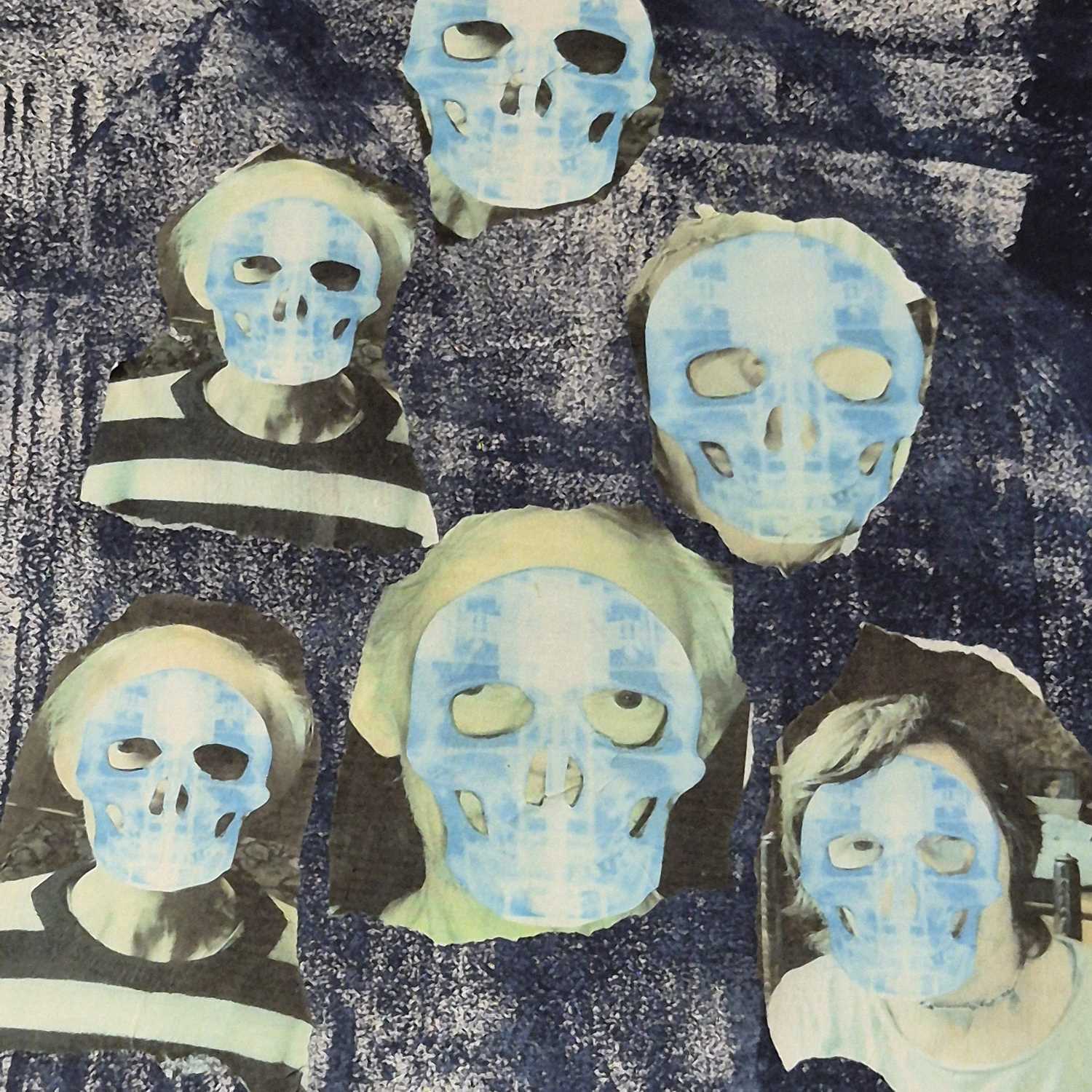 Lot 1594 - Two large contemporary oil/acrylic on canvas...