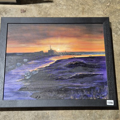 Lot 1596 - A large collection of new framed artworks,...