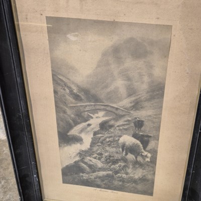 Lot 1597 - A pair of Edwardian prints, a print after...