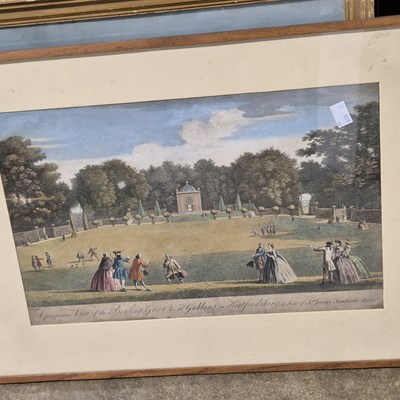 Lot 1597 - A pair of Edwardian prints, a print after...