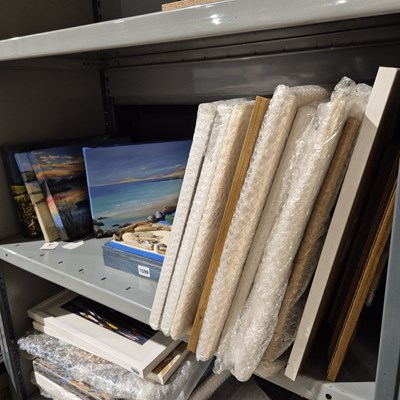 Lot 1599 - A large group of 20th-century artworks,...