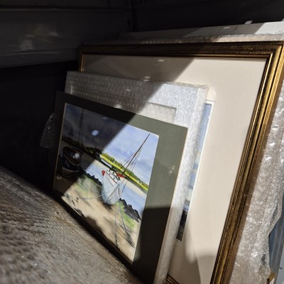 Lot 1599 - A large group of 20th-century artworks,...