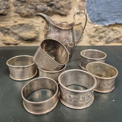 Lot 1173 - A silver cream jug by Blanckensee & Son,...