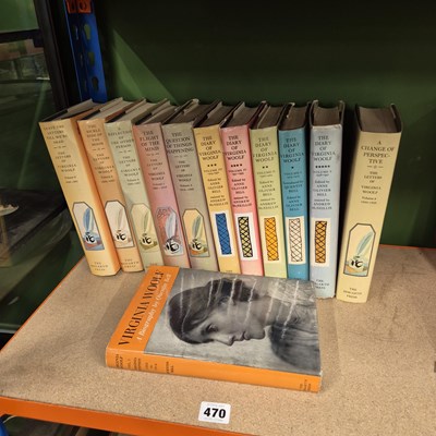 Lot 470 - Virginia Woolf, diaries, 12 volumes