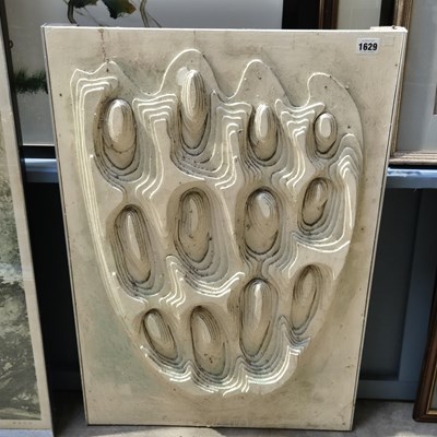 Lot 1629 - A mid-20th Century abstract layered sculpture