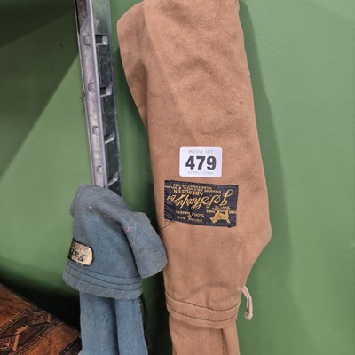 Lot 479 - A Farlow's Holdfast two piece fishing rod...