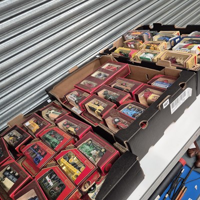 Lot 487 - A collection of boxed Matchbox, Lledo and...