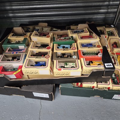 Lot 489 - A collection of boxed Lledo die cast...