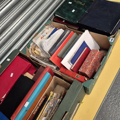 Lot 490 - First day covers, albums and loose postage stamps