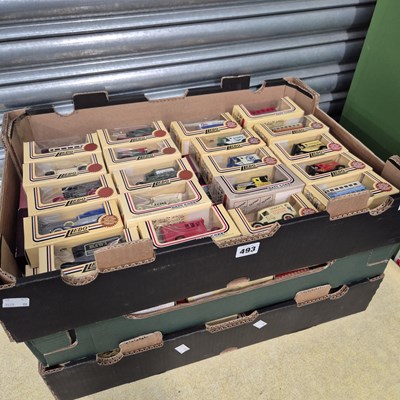 Lot 493 - A collection of boxed Lledo die cast...