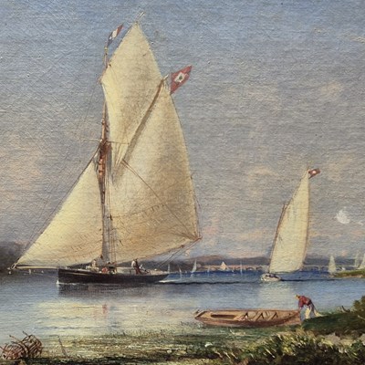 Lot 1644 - Emmanuel Gallard-Lepinay (1842-1885) sail...