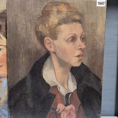 Lot 1647 - Pamela Spencer (1924-2012)Two oil on canvas...