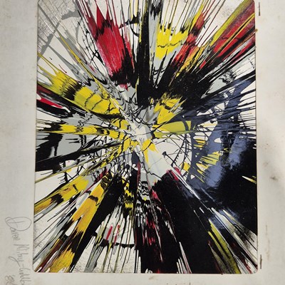 Lot 1669 - Two vintage Spin Paintings by Darren...