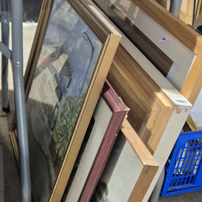 Lot 1681 - Various vintage and modern prints etc.