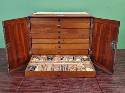 Lot 1224 - A 19th century mahogany apothecary's cabinet,...